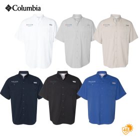Columbia Men's PFG Tamiami Short Sleeve Shirt. 212468 - DF/RC
