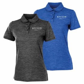 CR Ladies' Space Dye Polo Shirt. 2814