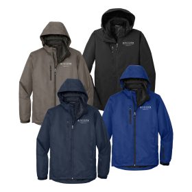 Men's Vortex Waterproof 3-in-1 Jacket. J332 - EMB/2LOC