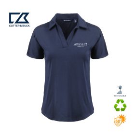 C&B Ladies' Coastline Recycled Dolman Polo. LCK00193 -DF/LC