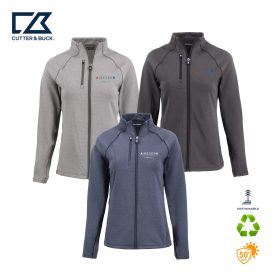 C&B Ladies' Peshatin Fleece Recycled Full-Zip Jacket. LCK00200