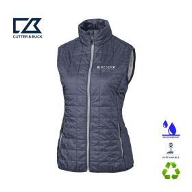 C&B Ladies' Rainier Eco Insulated Full-Zip Puffer Vest. LCO00008