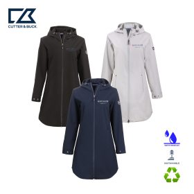 C&B Ladies' Camano Stretch Recycled Water Resistant Jacket. LCO00077