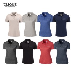 Clique Ladies' Charge Active Jersey Polo. LQK00079 -DF/LC