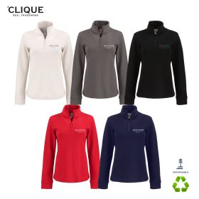 Clique Ladies' Haven Recycled 1/4-Zip. LQK00092