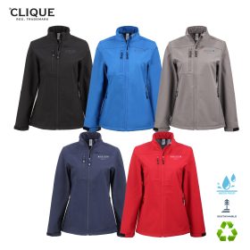 Clique Ladies' Tempest Waterproof Stretch Full-Zip Softshell Jacket. LQO00070