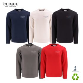 Clique Unisex Haven Recycled Crewneck. MQK00117