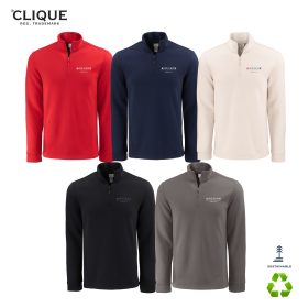 Clique Men's Haven Recycled 1/4-Zip. MQK00119