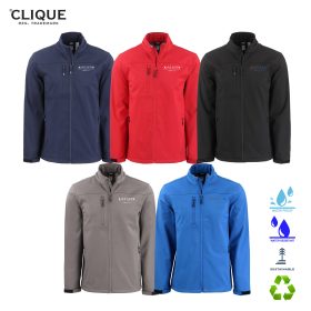 Clique Men's Tempest Waterproof Full-Zip Softshell Jacket. MQO00078