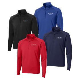 Men's Stretch 1/2-Zip Pullover. ST850
