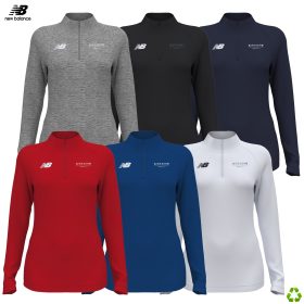 New Balance Ladies' Athletics Half Zip 2.0. TMWT748 - DF/LC