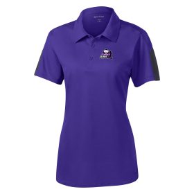 Ladies' Active Textured Colorblock Polo. LST695
