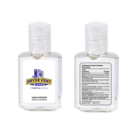 Square Sanitizer Gel 0.5 OZ (LOTS OF 150). HS100