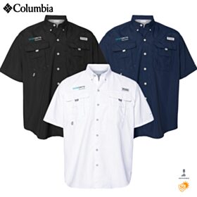 Columbia Men's PFG Bahama Short Sleeve Shirt. 212464 - DF/RC