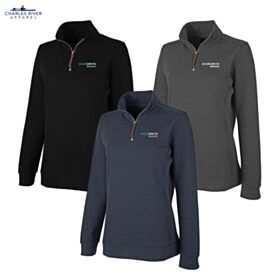 CR Ladies' Hudson 1/4-Zip Pullover. 5411