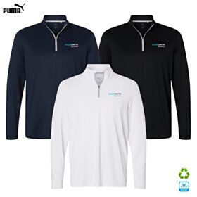 Puma Golf Men's Icon 1/4-Zip. 631059 - DF/LC