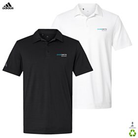 Adidas Men's Textured Stripe Polo. A704 - DF/LC