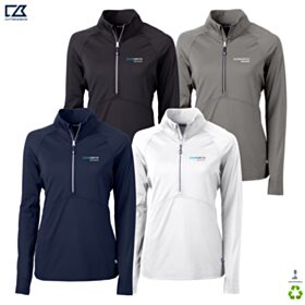 C&B Ladies' Adapt Recycled Knit Stretch 1/2-Zip Pullover. LCK00128 - DF/LC
