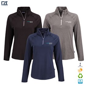 C&B Ladies' Coastline Eco Comfort Recycled 1/4-Zip. LCK00210 - DF/LC