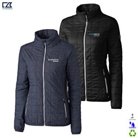 C&B Ladies' Rainier Eco Insulated Full-Zip Puffer Jacket. LCO00007