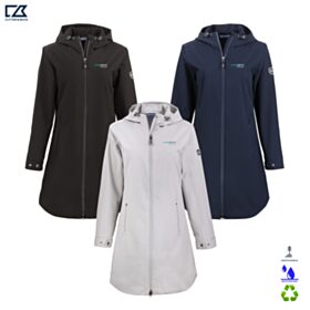 C&B Ladies' Camano Stretch Recycled Water Resistant Jacket. LCO00077