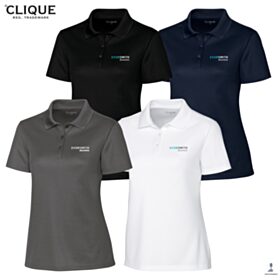 Clique Ladies' Spin Performance Pique Polo. LQK00063 - DF/LC