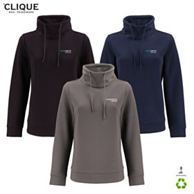 Clique Ladies' Haven Recycled Scoop Neck Hoodie. LQK00090