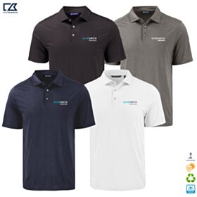 C&B Men's Coastline Recycled Polo. MCK01327 - DF/LC
