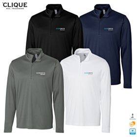Clique Mens Spin Eco Performance 1/2-Zip. MQK00099 - DF/LC