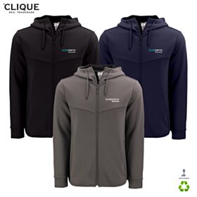 Clique Haven Recycled Full-Zip Hoodie. MQK00118