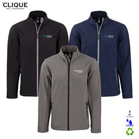 Clique Men's Tempo Stretch Full-Zip Softshell Jacket. MQO00077