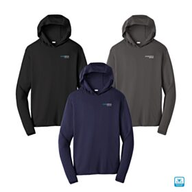 PosiCharge Wicking Hooded Pullover. ST358 - DF/LC