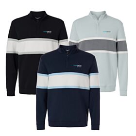 Swannies Men's Owen 1/4-Zip Colorblock Pullover. SWOQ500