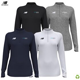 New Balance Ladies' Athletics Half Zip 2.0. TMWT748 - DF/LC