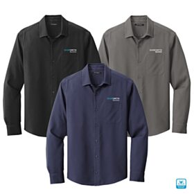 Men's Long Sleeve Performance Staff Shirt. W401