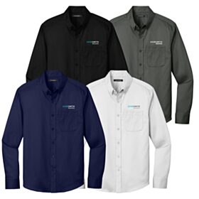 Men's Long Sleeve SuperPro React Twill Shirt. W808