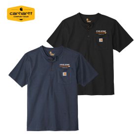 Carhartt&reg; Short Sleeve Henley T-Shirt. CTK84