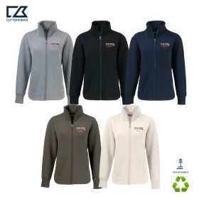 C&B Ladies' Roam Knit Recycled Full-Zip Jacket. LCK00162