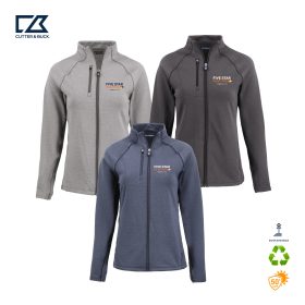 C&B Ladies' Peshatin Fleece Recycled Full-Zip Jacket. LCK00200