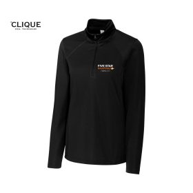 Clique Ladies' Ice Tech 1/2-Zip Pullover. LQK00084 -DF/LC