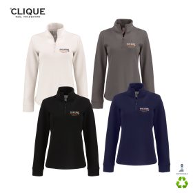 Clique Ladies' Haven Recycled 1/4-Zip. LQK00092