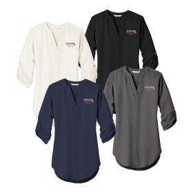 Ladies' 3/4-Sleeve Tunic Blouse. LW701