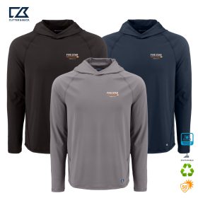 C&B Men's Prospect Recycled Featherlight Hooded Pullover. MCK01363 - DF/LC