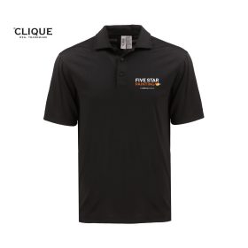 Clique Charge Active Men's Short Sleeve Polo. MQK00096 -DF/LC