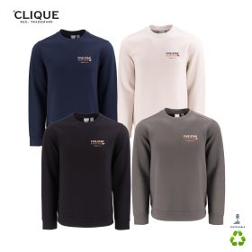 Clique Unisex Haven Recycled Crewneck. MQK00117