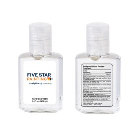 Square Sanitizer Gel 0.5 OZ (LOTS OF 150). HS100