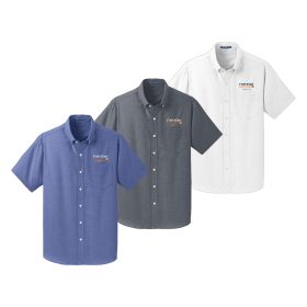 Men's Short Sleeve Oxford Shirt. S659