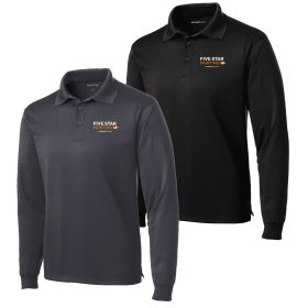 Men's Long Sleeve Sport-Wick Polo. ST657