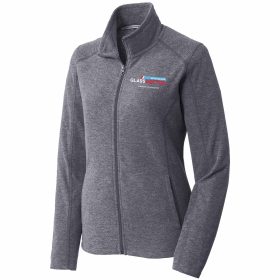 AUTO Ladies' Heather Microfleece Full-Zip Jacket. L235