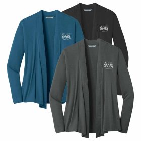 AUTO Ladies' Concept Open Cardigan. L5430 - VERT logo